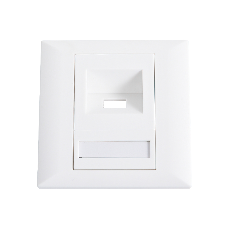 SMT-4307SC-1p LXXXVI genus plana Faceplate fit pro SC conectorem, I Portus